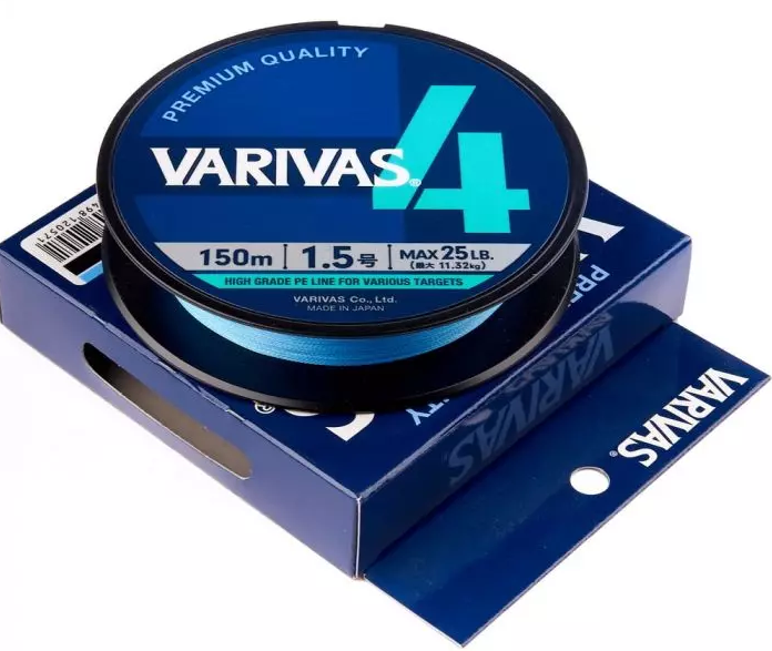 Pintas valas Varivas High Grade PE X4 150m Blue Water
