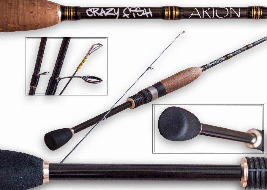Spiningas Crazy Fish Arion ASR742ULS 1-7g 224cm