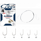 Hooks with Leash  Cobra Allround 70cm CNA102