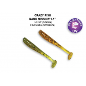 Crazy Fish Nano minnow 1.1"