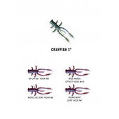 Guminukai Crazy Fish Crayfish 3"