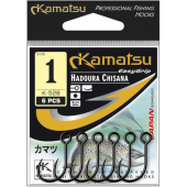Hooks Kamatsu Hadoura Chisana  Black Nickel Ringed