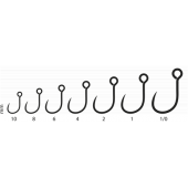 Hooks Kamatsu Hadoura Chisana  Black Nickel Ringed