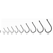 Hooks Kamatsu Chinu Black Nickel