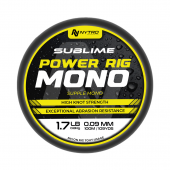 Monofilamentinis valas Nytro Sublime Power Rig Mono