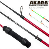 Akara Ice Jig Compact 2-Piece Winter Fishing Rod