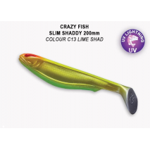Crazy Fish Slim shaddy 8"