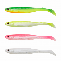 Savage Gear Slender Scoop Shad 11cm 7g Dark Water Mix 4pcs