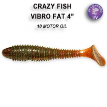 Guminukai Crazy Fish  Vibro Fat 4"