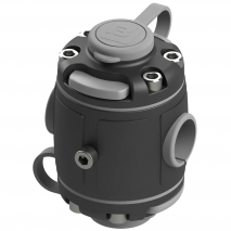 BORIKA FASTen FMr225 Mounting System for Ø22–25 mm Pipes (2 Locks)