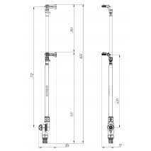 BORIKA FASTen Ng600 – Telescopic Action Camera Monopod (up to 71 cm)