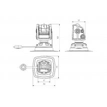 BORIKA FASTen Anchor Holder up to 8 kg with FMp224 Mounting System