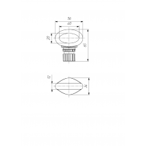 BORIKA FASTen Rm273 Oval Mounting Loop