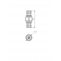 BORIKA FASTen Ah264 Rotating Connecting Adapter