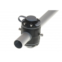 BORIKA FASTen FMr232 Mounting System for Tubes and Rails Ø 30/32 mm (Black & Grey)