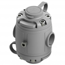 BORIKA FASTen FMr225 Mounting System for Ø22–25 mm Pipes (2 Locks)