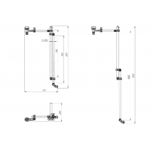 BORIKA FASTen LSp1000 – Transducer Holder for Garmin Panoptix LiveScope with Lock