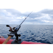 BORIKA FASTen Ht213 Spinning Rod Holder Kit with FMp225 Mount (PVC Boats)