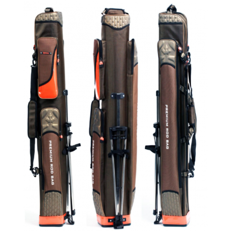 Dėklas meškerėms Iron Wolf Premium 1.3m 3sec