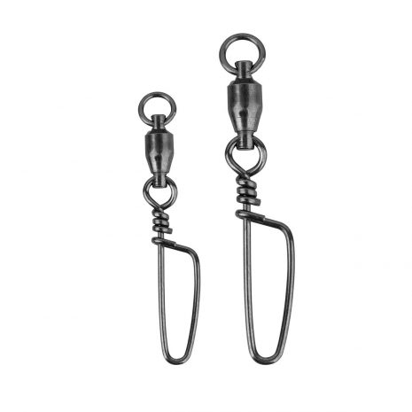 Jūriniai segtukai su suktuku SG Ball Bearing Snaps 24-48kg 6vnt