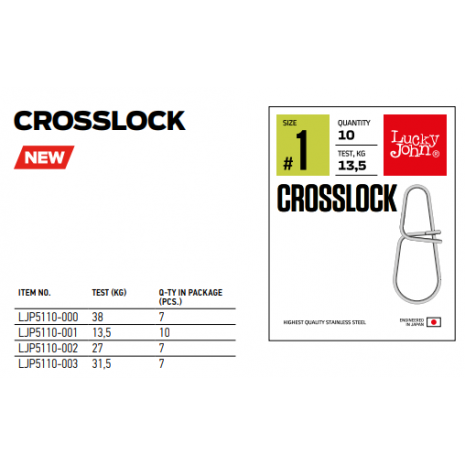 Karabinas Lucky John Pro Crosslock