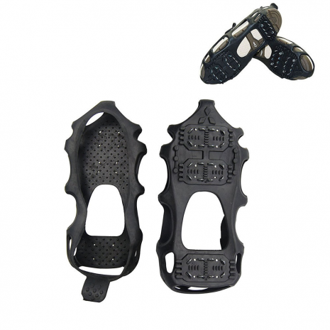 Non-Slip Shoe Ice Cleats with Spikes (Ice Crampon Type) Snow Shoes