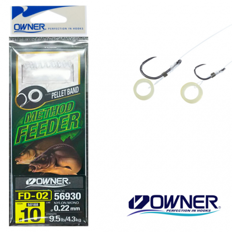 Owner Method Feeder Rigs Type Pellet Band Barbless