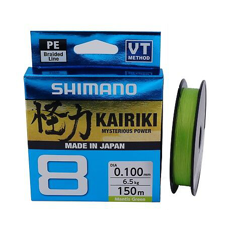 Shimano Kairiki PE TV Mantis Green 150m