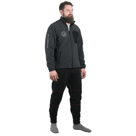 Fleece jacket dark gray ALASKAN NORTH WIND AFJNWG