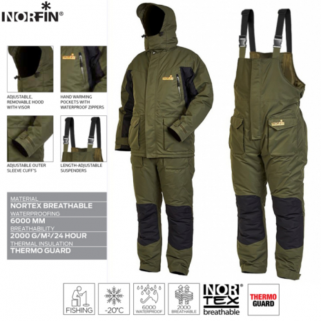 Žieminis Kostiumas Norfin Element