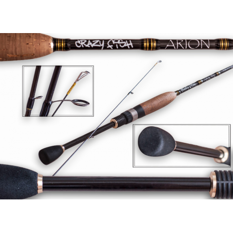 Spinning Crazy Fish Arion ASR762LS 3-12g 229cm