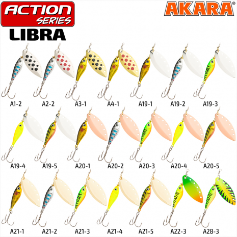 Sukriukė-žuvytė Akara Libra 16g