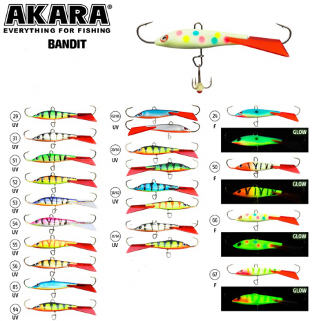 Balanced lure Akara Bandit 50