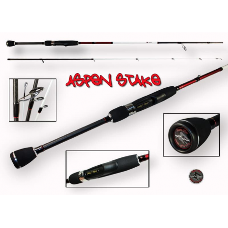 Crazy Fish Aspen Stake ASSR862LT 3-15g 262cm 8'6"
