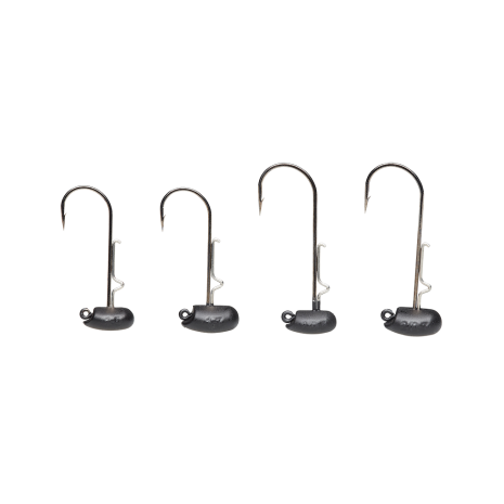 Svarelis Savage Gear Ned Jighead #2/0 Matt Black 3pcs