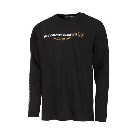 Marškinėliai Savage Gear Signature Logo Long Sleeve T-Shirt