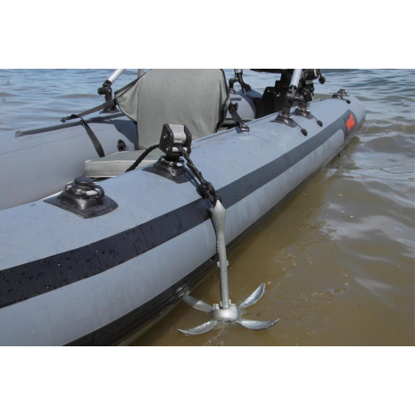 anchor holder with locking system, borika fasten al002, boat anchor holder, anchor mount up to 8 kg, boating accessories