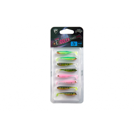 Mikro guminukai FOX Rage Micro Tiddler Fast 5cm