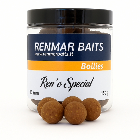 RENMAR BAITS Ren'o Special  Hard Hookbait Boilies
