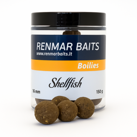 RENMAR BAITS Shellfish Hard Hookbait Boilies