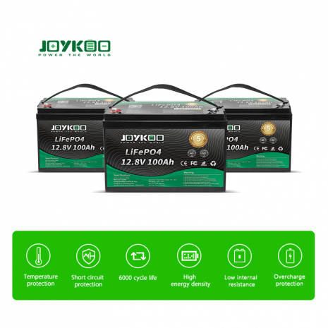 Battery 12.8V 100Ah Lead-Acid Repalcement LiFePO4 Battery