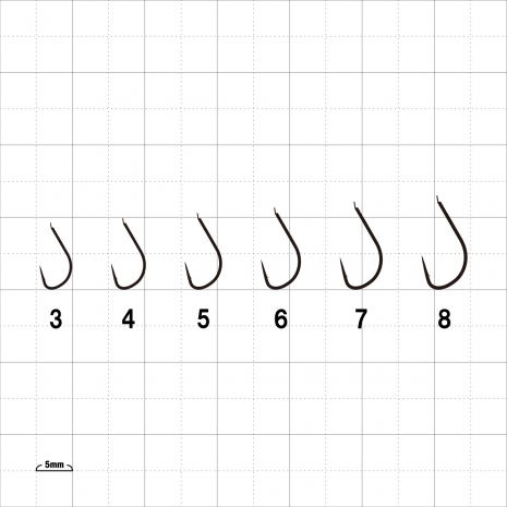 Hooks Gamakatsu Nano Yamame Nano Smooth Coat