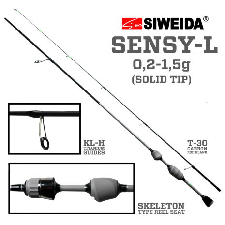 Spinning Siweida SENSY-L 1,85m 0,2-1,5g