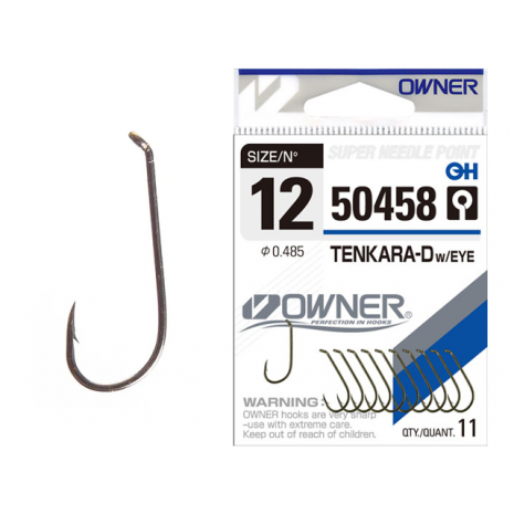 Kabliukai Owner Tenkara Down w/eye