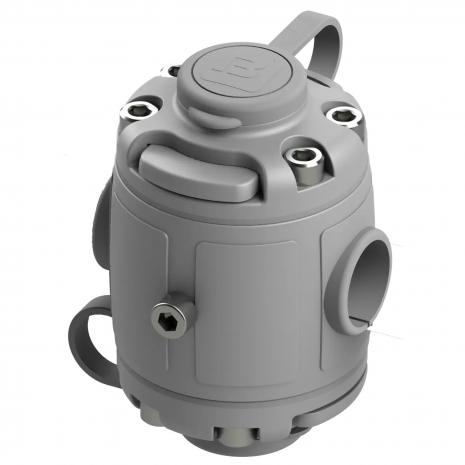 BORIKA FASTen FMr225 Mounting System for Ø22–25 mm Pipes (2 Locks)