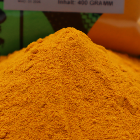 Jauko priedas HJG Pulverlockstoff Curcuma (ciberžolės miltelinis priedas)