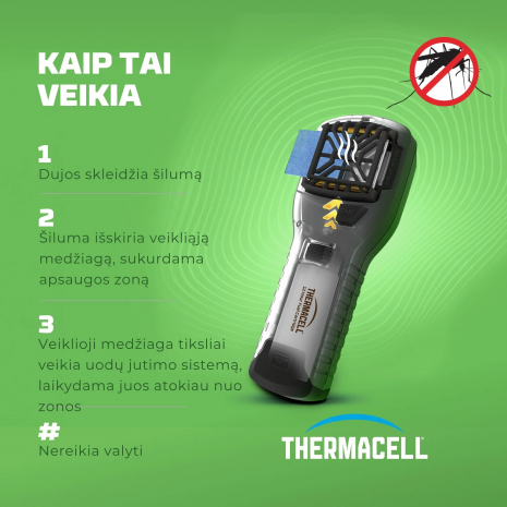 Thermacell Citriodiol portable mosquito repellent