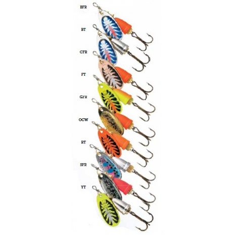 Sukriukė BLUE FOX Fluorescent Vibrax #2 6g
