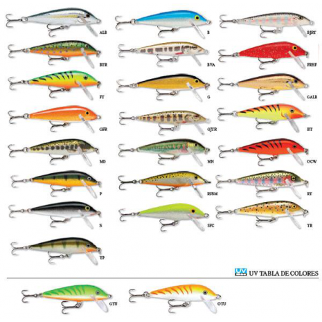 Rapala CountDown 3cm 4g S