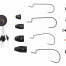 Rinkinys sistemėlėms Savage gear T & C Rigging Kit 100pcs